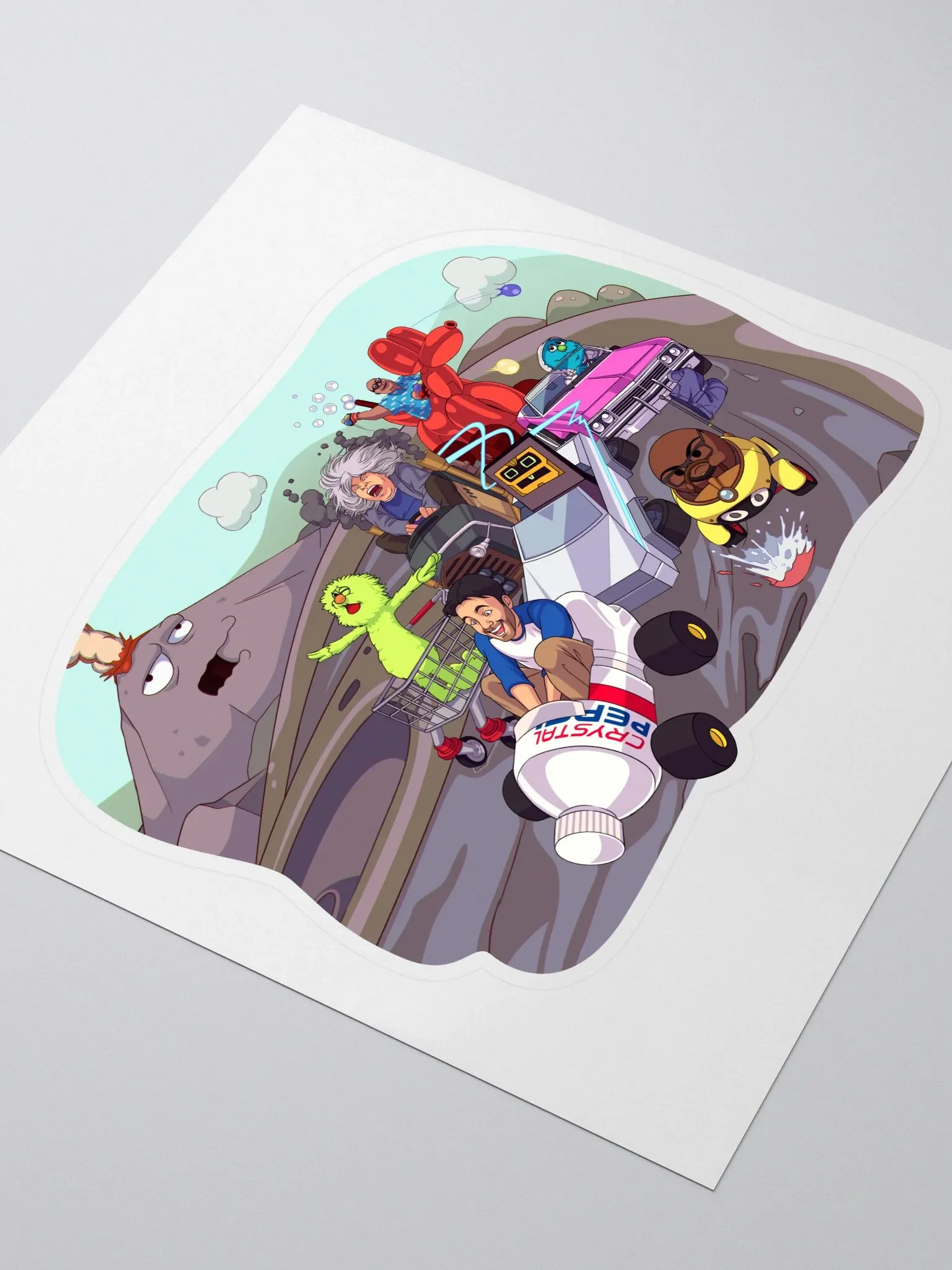 Mr. DeMaio Kart Sticker! product image (3)