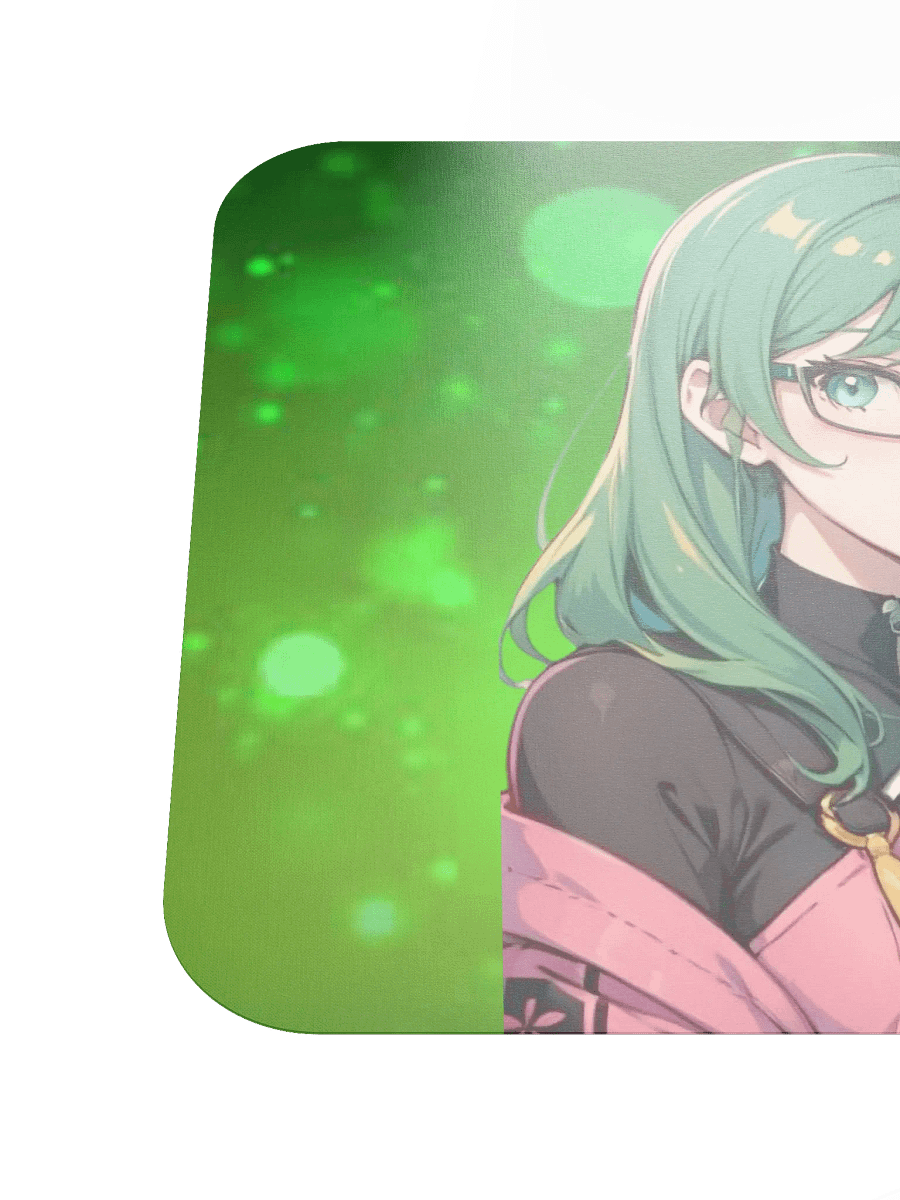 (GREEN Waifu) K Classic Mouse Pad product image (6)