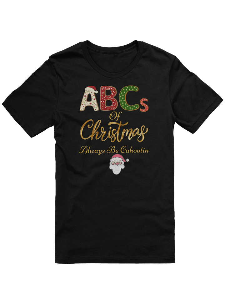 ABCS of Christmas Tshirt product image (1)