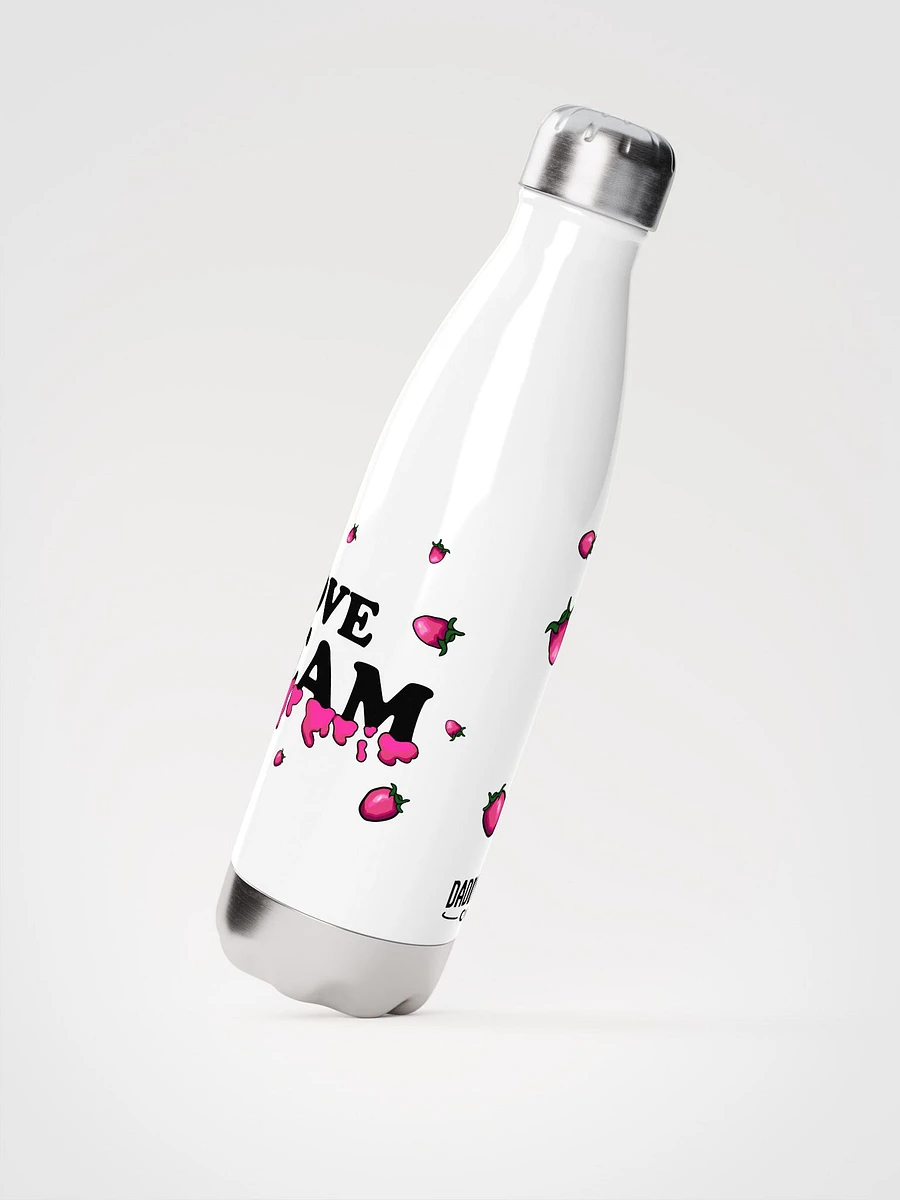 I Love Cream... // Stainless Steel Water Bottle product image (2)