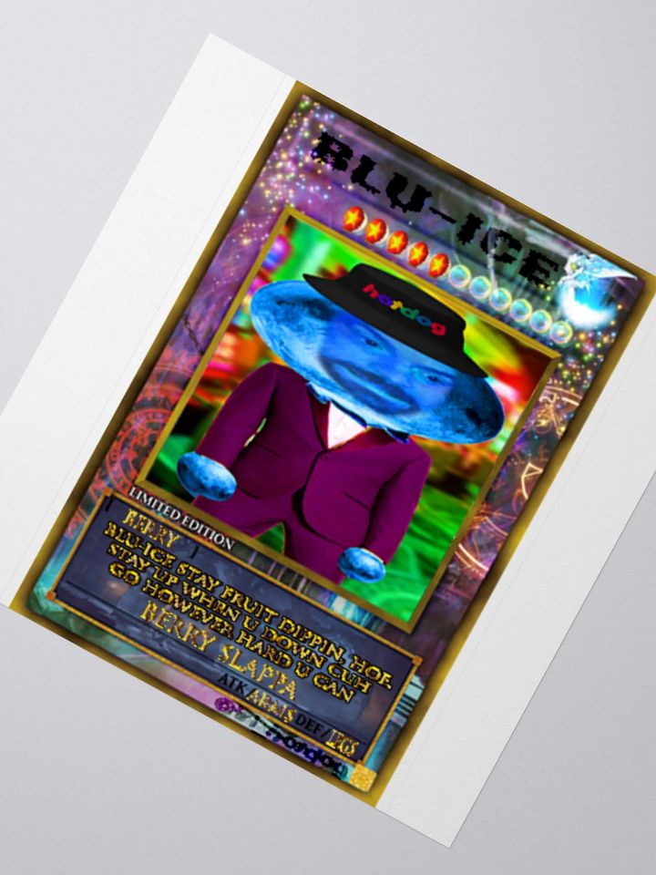 BLU-ICE Sticker product image (2)