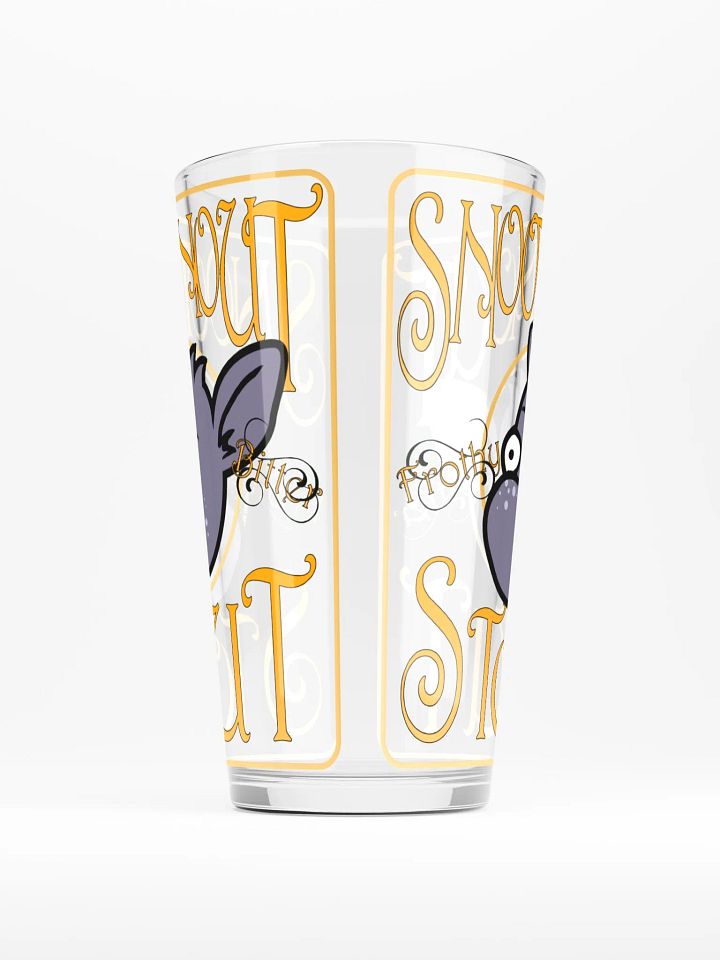 Snoot's Snout Stout Pint Glass product image (2)