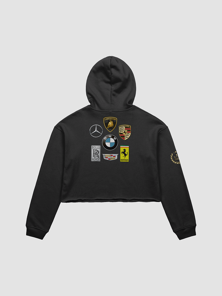 88 Royal Logo Crop Female Hoodie product image (2)
