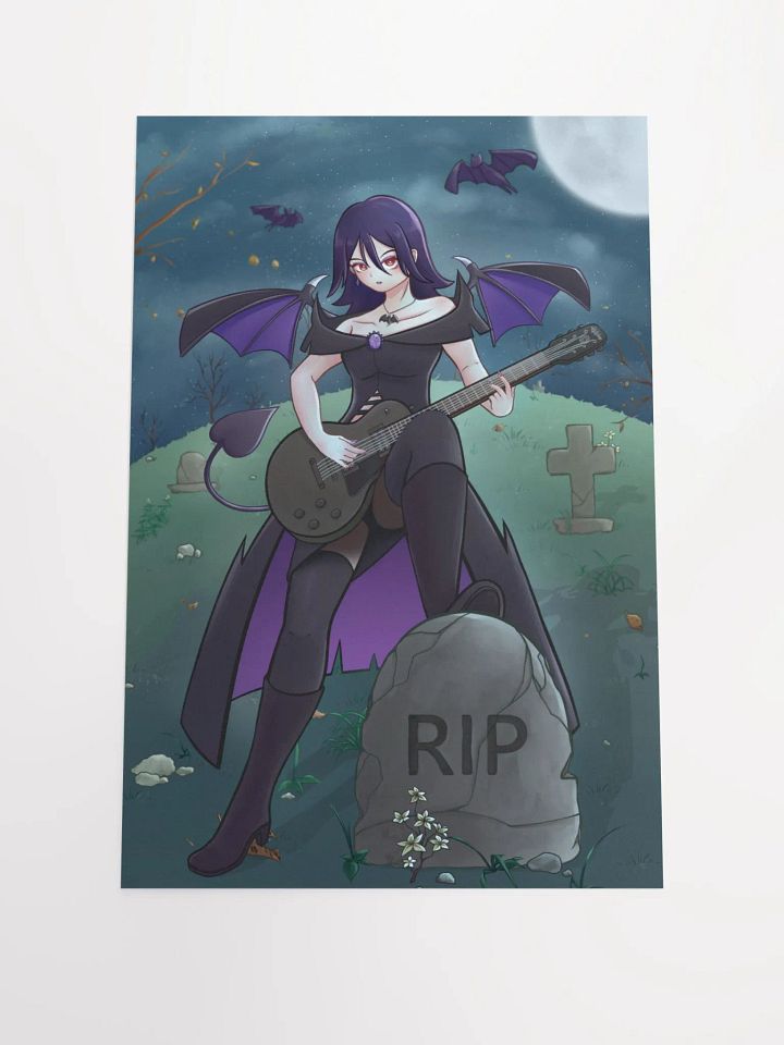 Lilim Nightshade Graveyard Poster product image (3)