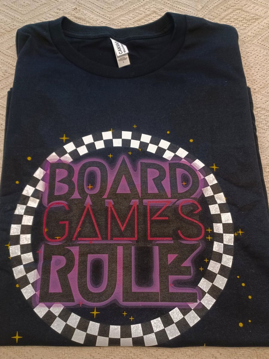 90s Neon Checkerboard Disco Board Game Shirt, Purple Pink Black White Unisex T-shirt, Board Games Rule product image (3)