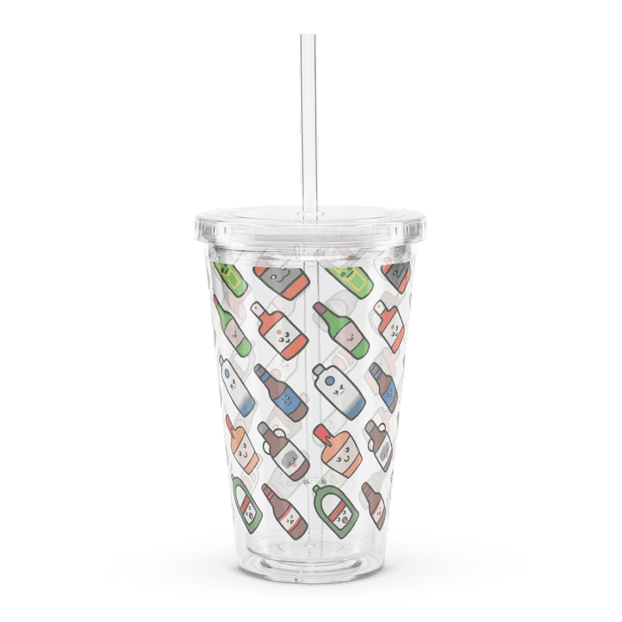 Kawaii Bottles Plastic Tumbler product image (2)