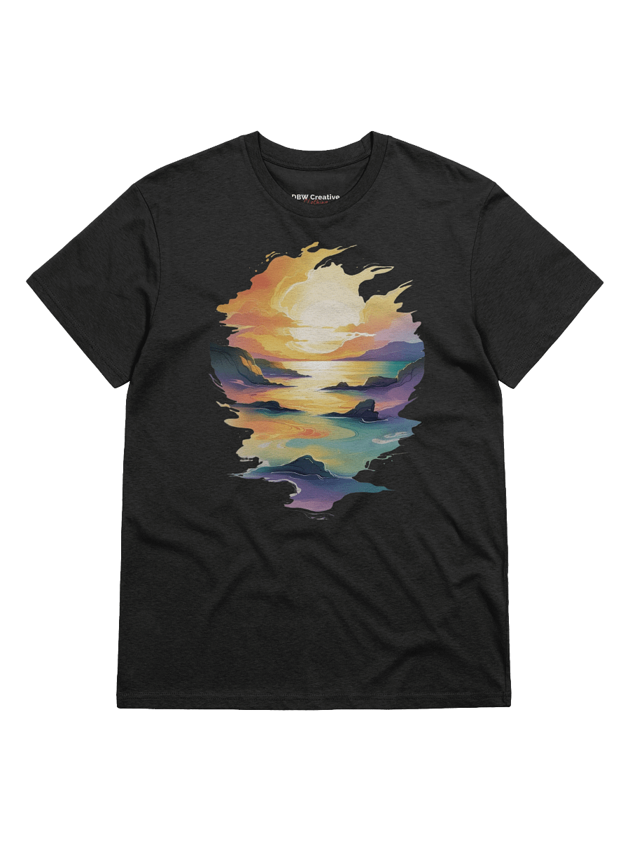 Cornish Sunset Vibes Organic Cotton T-Shirt product image (2)