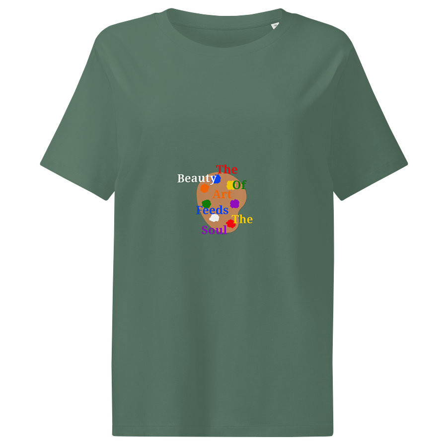 Soulful Strokes Organic T-Shirt product image (1)