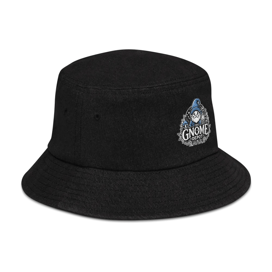 The Gnome Depot Denim Bucket Hat product image (4)