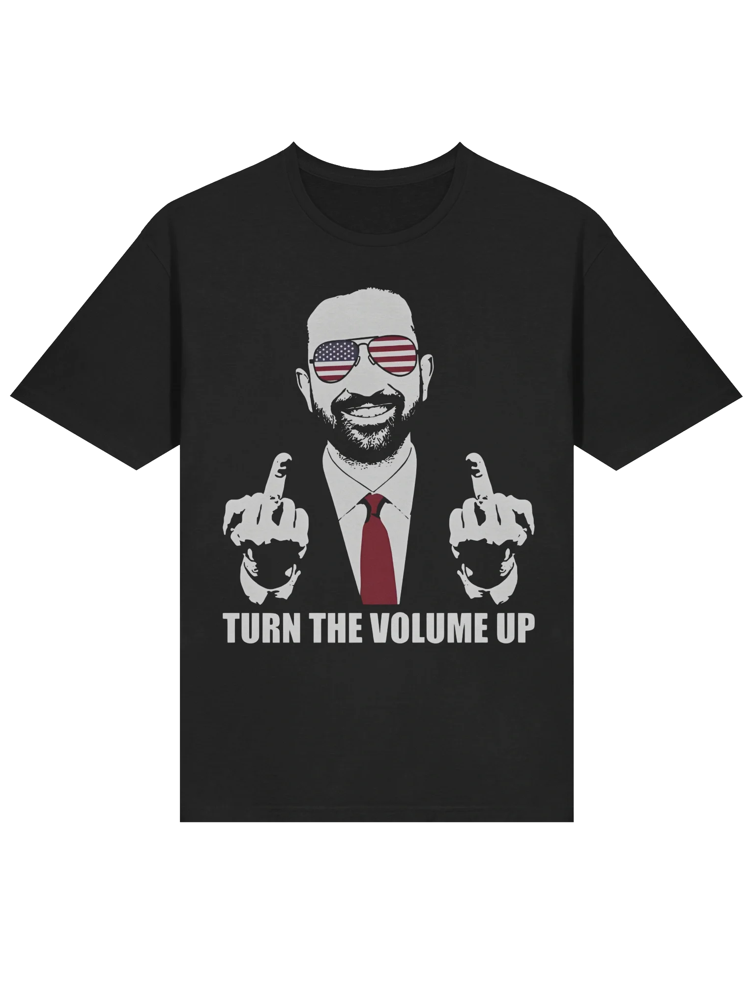 Zohran Mamdani Turn The Volume Up T-shirt product image (2)