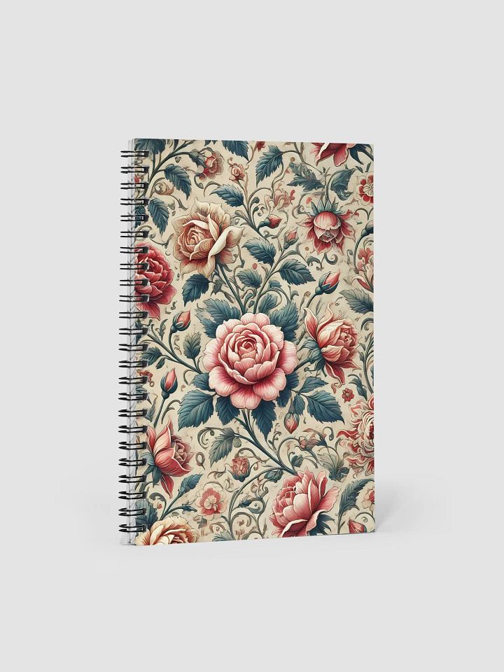Royal Floral Spiral Notebook product image (1)