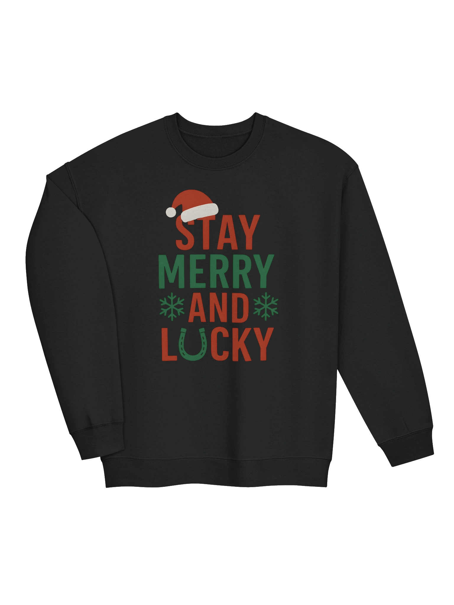 The Stay Merry and Lucky Sweatshirt (wholesale) product image (3)