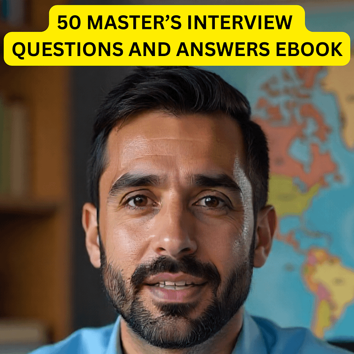 🎓 50 Master’s Interview Questions and Answers product image (1)