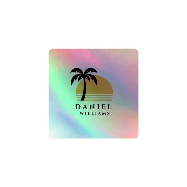 ''Vintage'' Holographic Sticker product image (1)