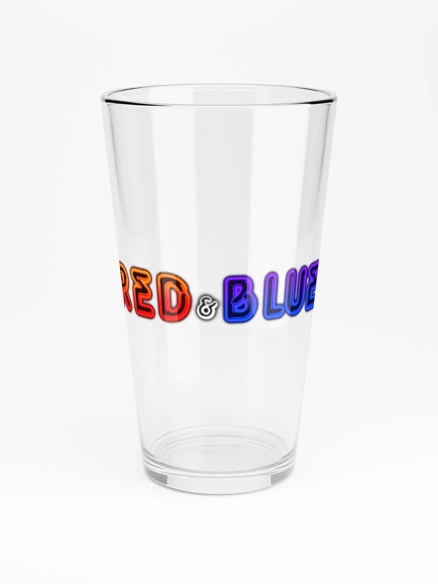 Red & Blue™ Logo Glass product image (3)