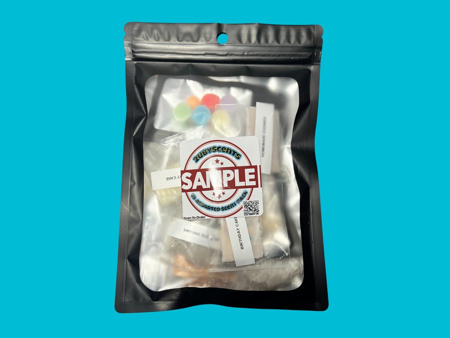 12 Piece Assorted Scented Sample Pack Wax Melts product image (1)