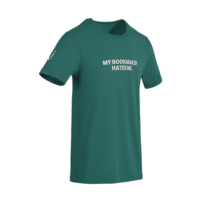 Teal Triblend Short Sleeve T-Shirt