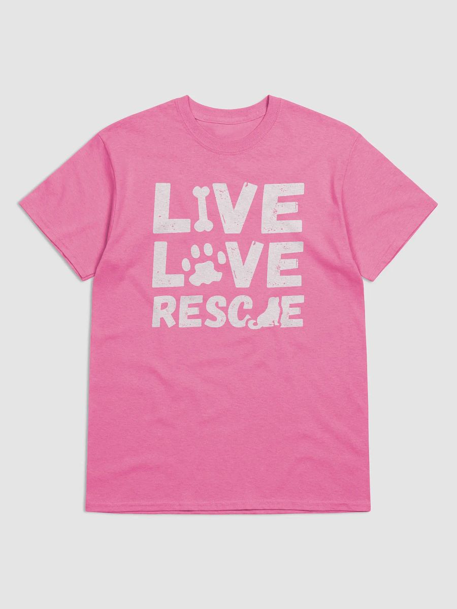 Live love rescue - shirt product image (1)