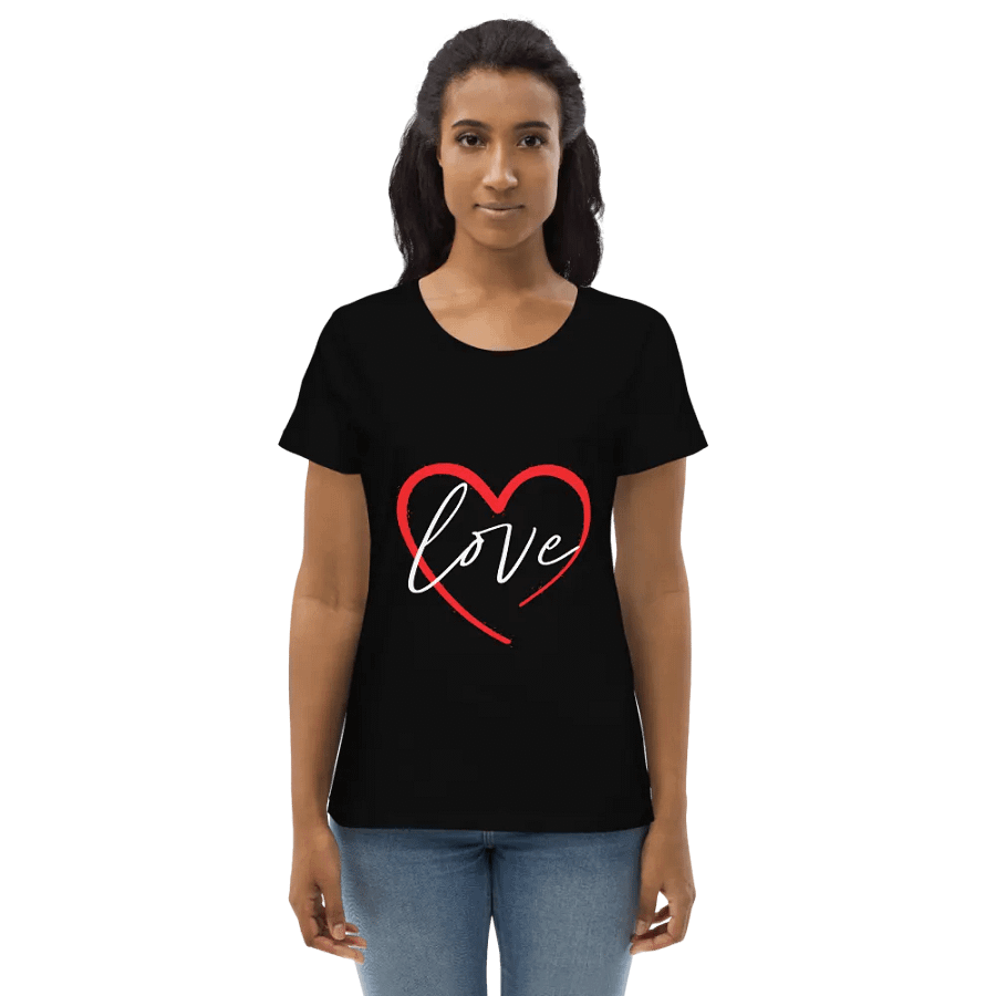 Love Graffiti Heart Women's Tee product image (13)