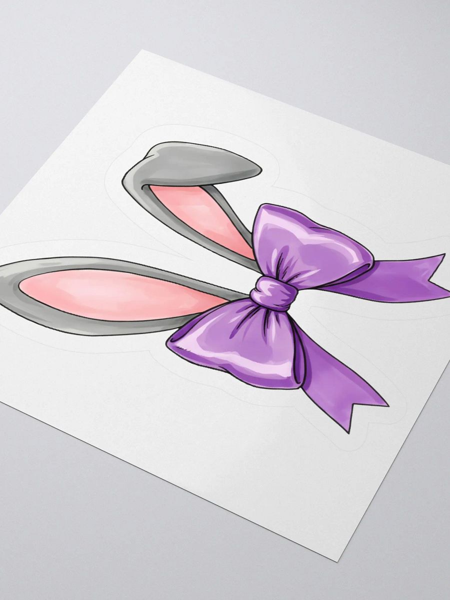 Bunny Bow Bliss Sticker product image (8)