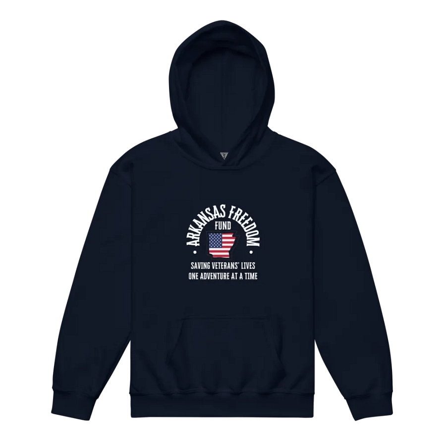 Youth AFF Navy Hoodie product image (8)
