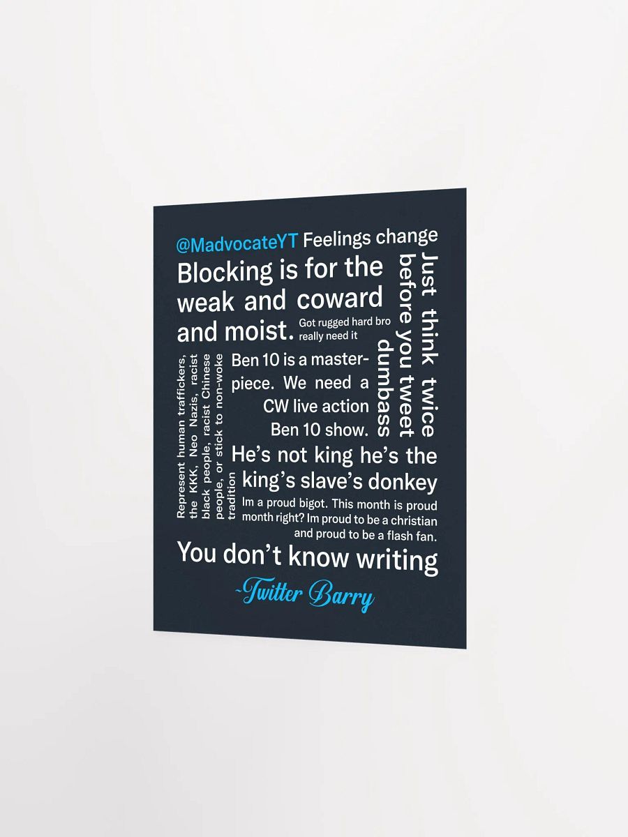 Twitter Barry Poster product image (8)