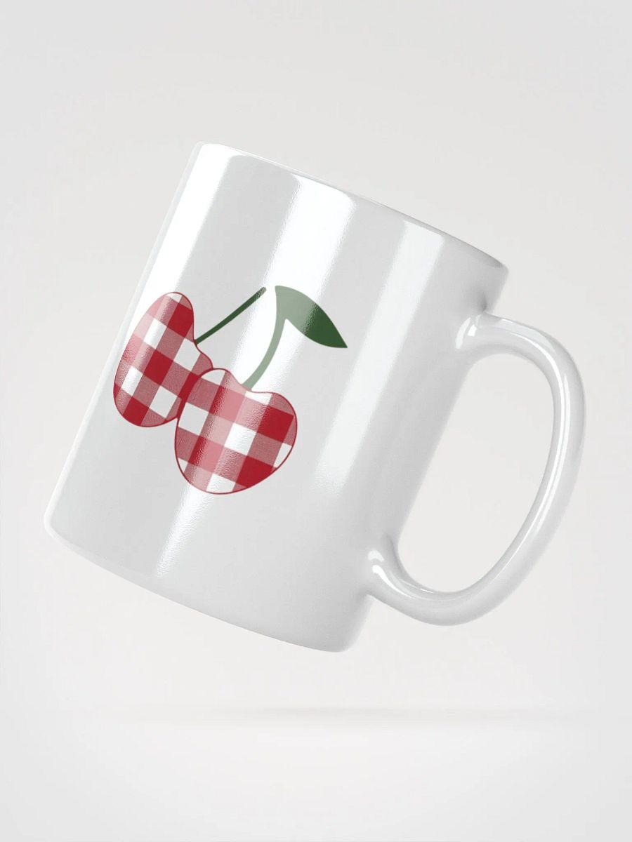 Gingham Cherry Coffee Mug 11oz, 15oz and 20oz product image (2)