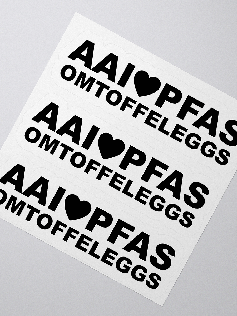 Aai love PFAS - Stickers product image (4)