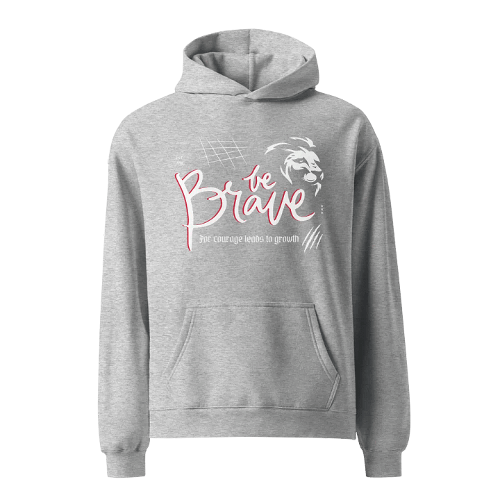 Be brave unisex hoodie product image (1)