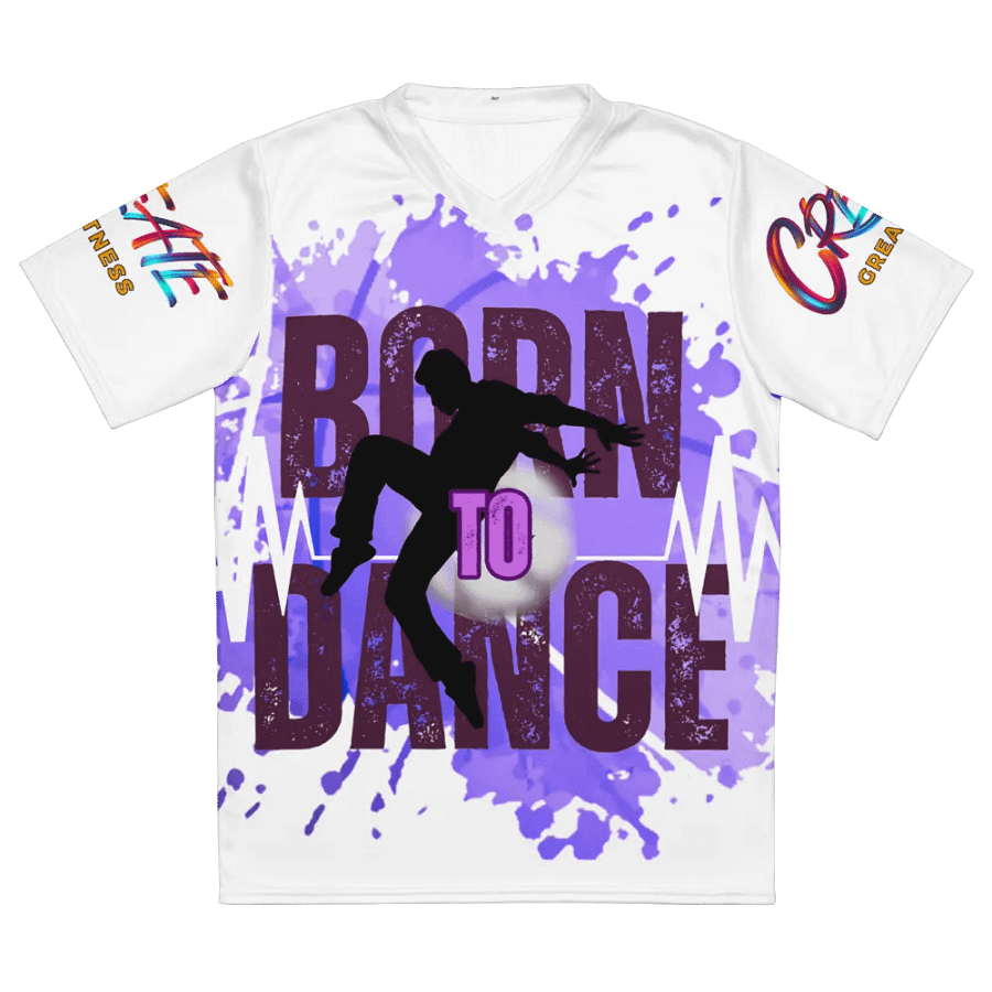 Dynamic Born to Dance His Silhouette All-Over Print Jersey product image (3)