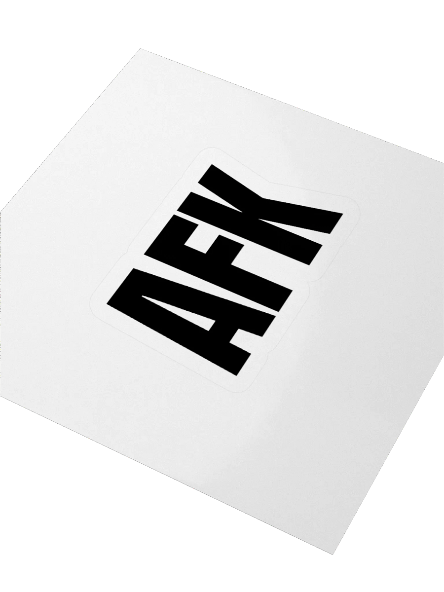 AFK Vibes Kiss Cut Stickers product image (5)