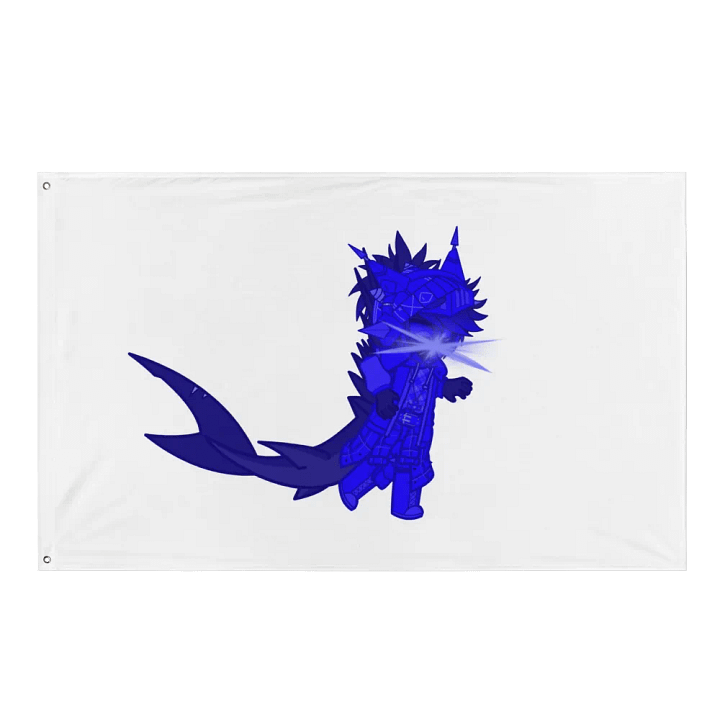 Supercharged All Over Flag product image (1)