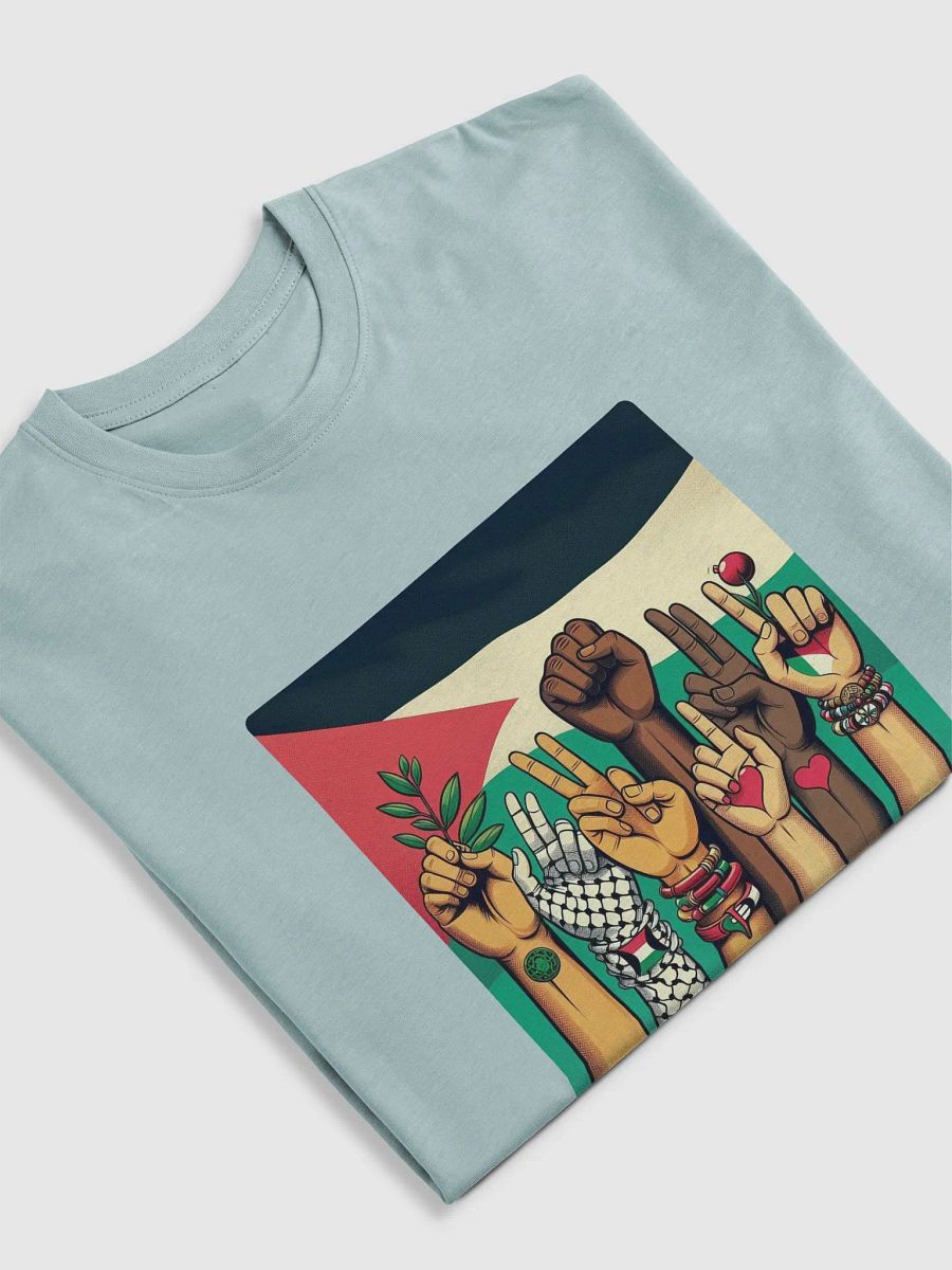 Unity and Solidarity Graphic Tee | free palestina product image (5)