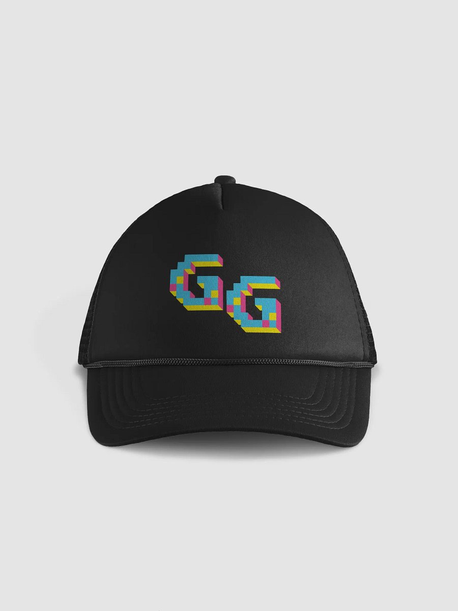 Pixelated G G 3D Foam Trucker Hat product image (1)