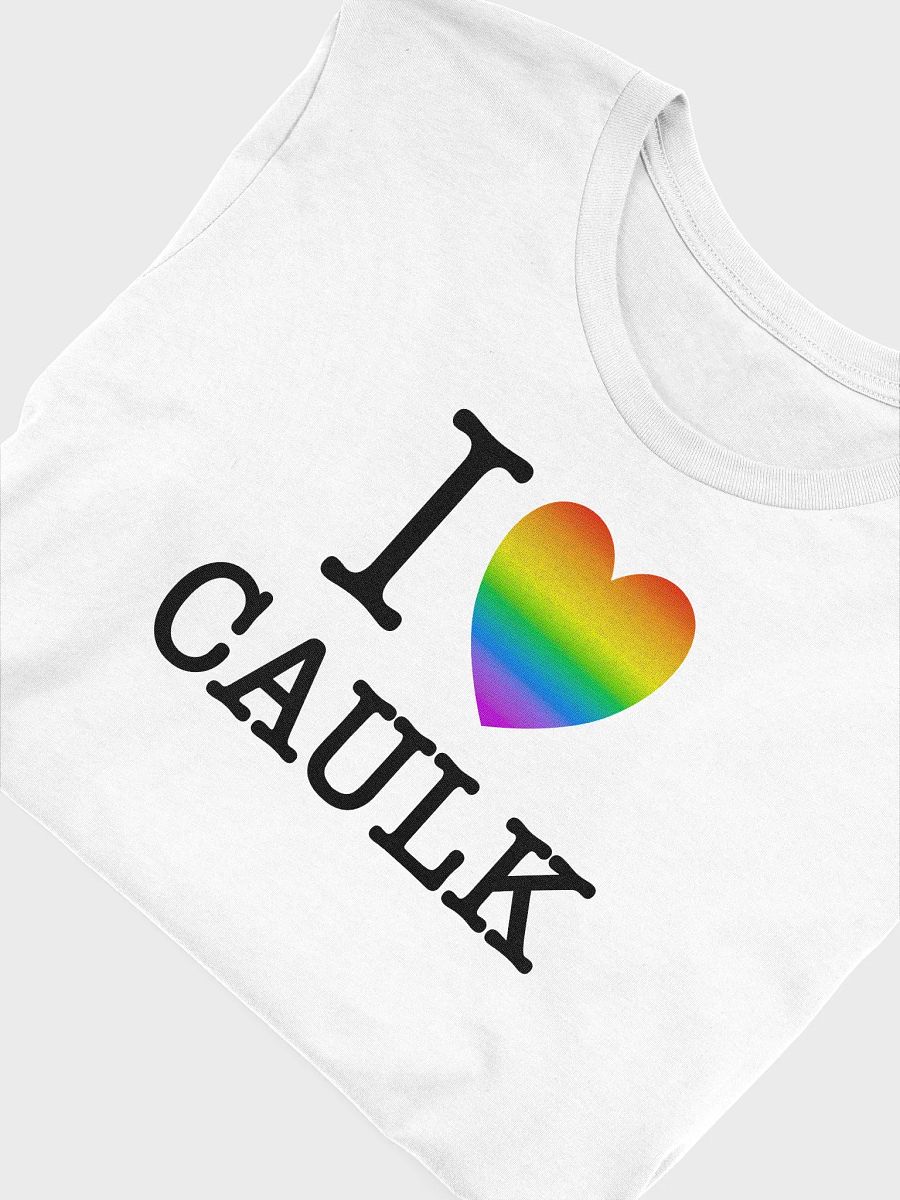 I LOVE CAULK Rainbow / Light Supersoft Tee product image (3)