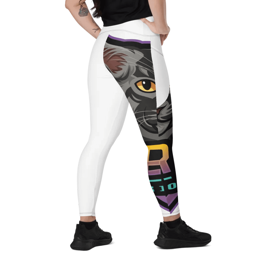 All-Over Print Lady Leggings with Pockets product image (12)