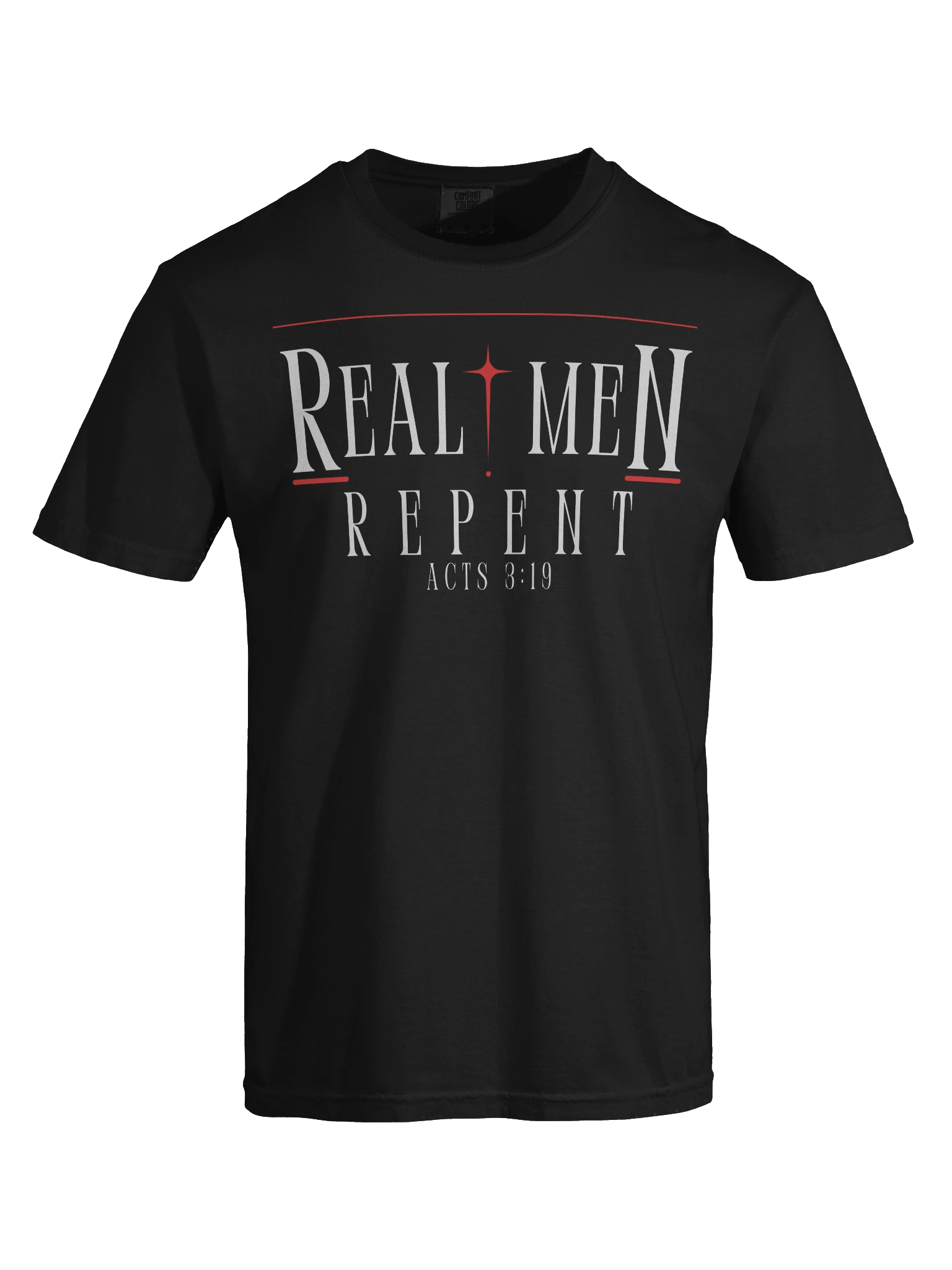 Real Men Repent - Men’s Christian T-Shirt product image (4)