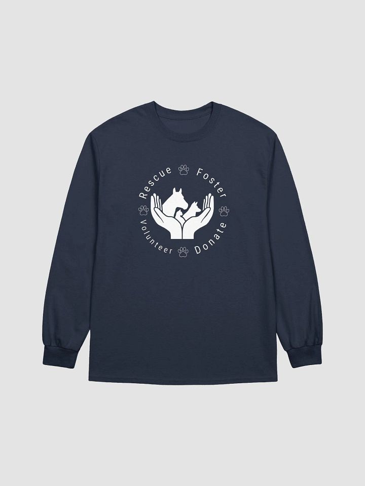 Humane Society of Macomb RFVD Long Sleeve T-Shirt product image (9)