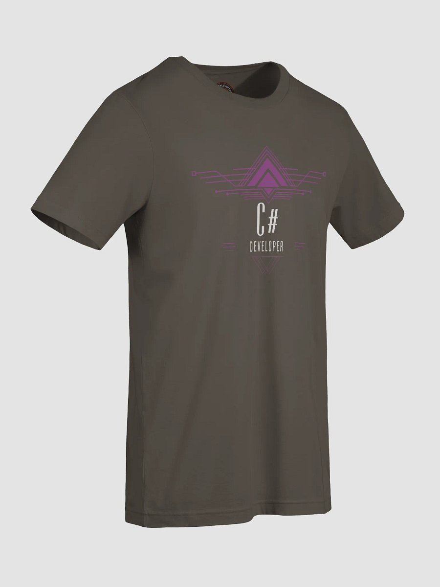 CSharp Developer Code Artisan - Bella+Canvas Unisex T-Shirt (Super Soft Classic Fit) product image (7)