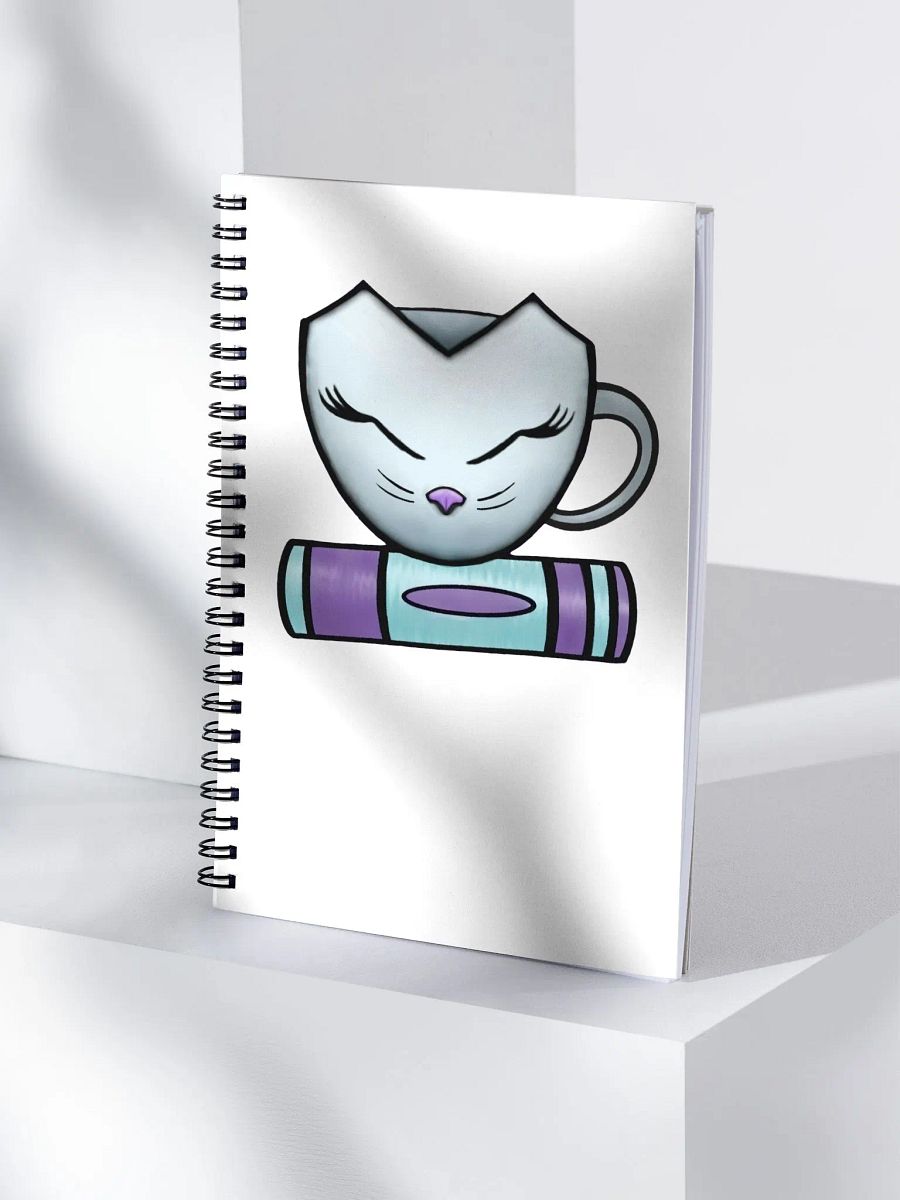Cat Cup & Book | Spiral Notebook product image (4)