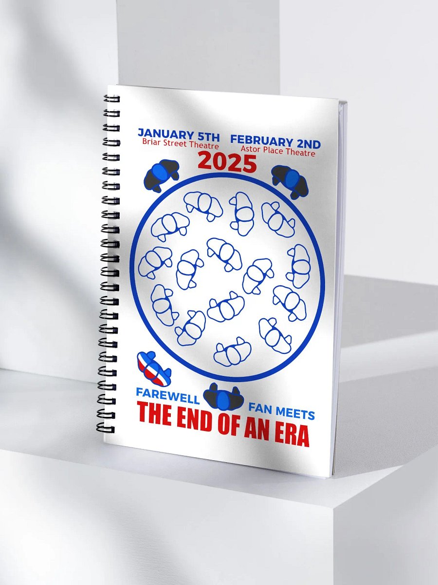 Blue Man Group's Farewell to An Era Fan Notebook product image (4)