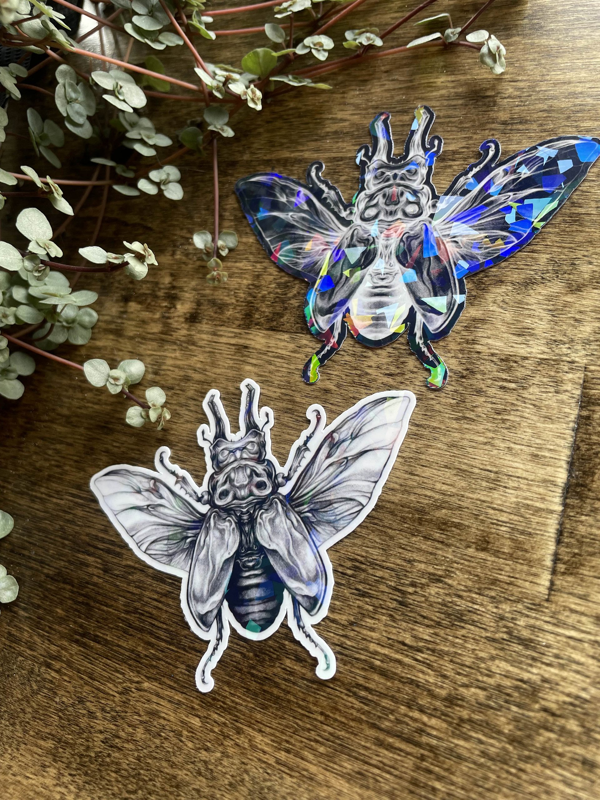 HOLO Beetle Sticker product image (4)