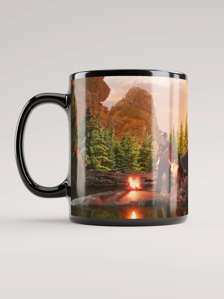 Rock Base Life | Black Glossy Mug product image (1)