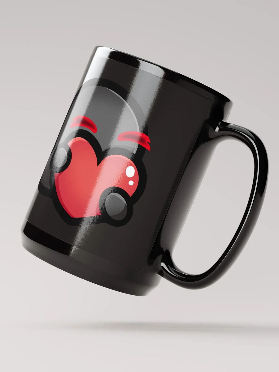 L2A Black Heart Mug product image (3)