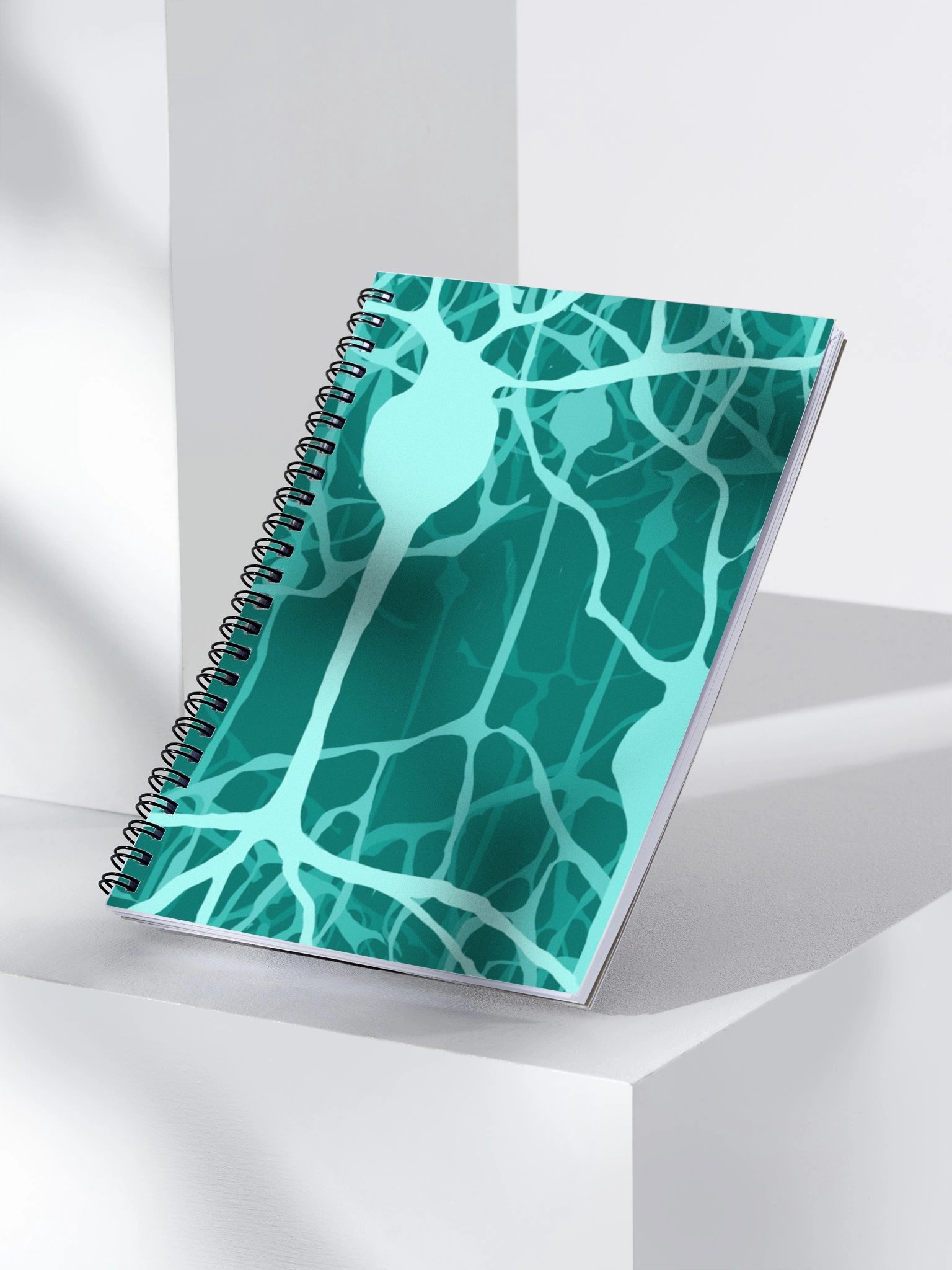 Neuron Forest Spiral Notebook product image (3)