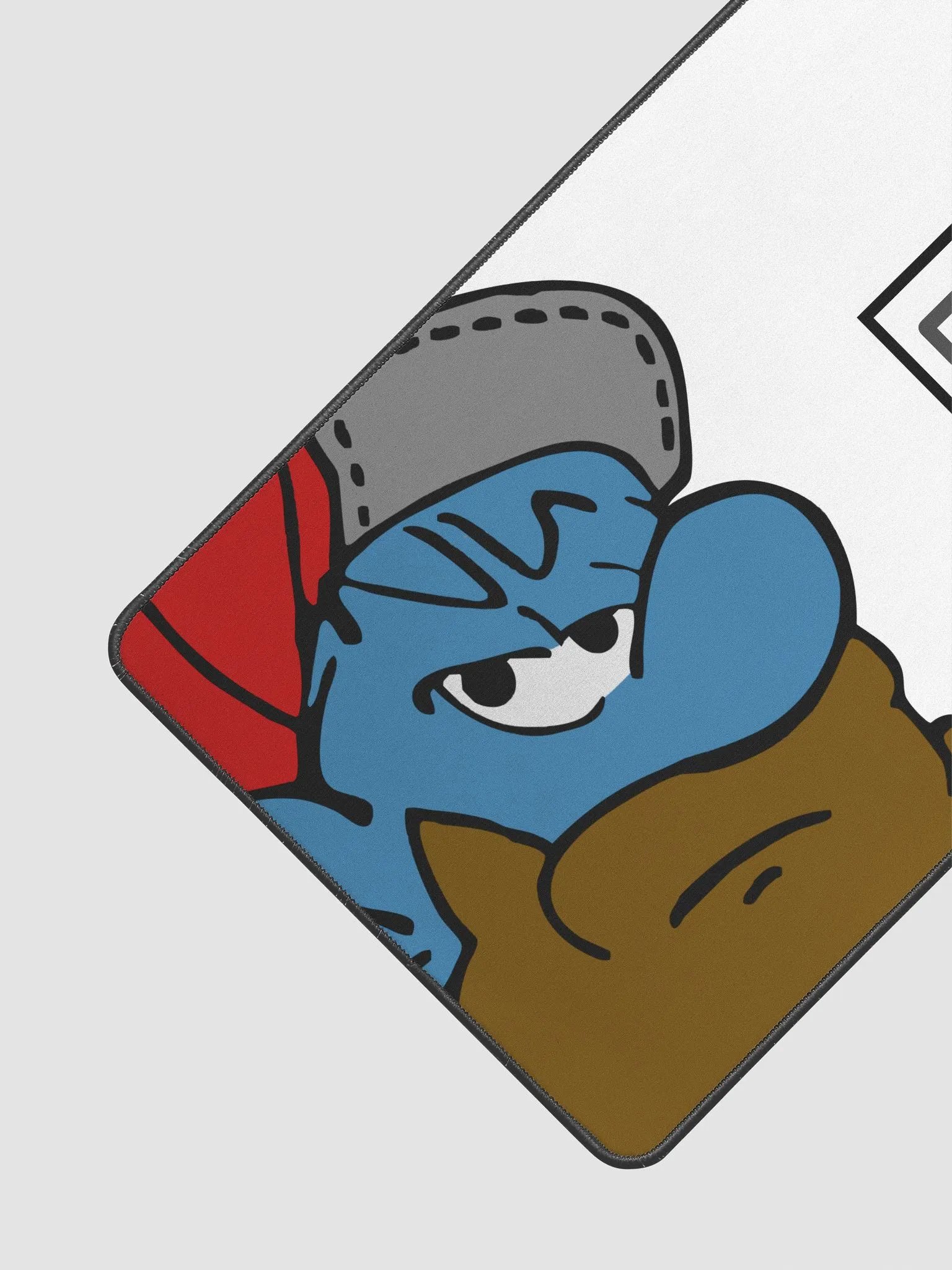 Smurf Logo Desk Mat product image (3)