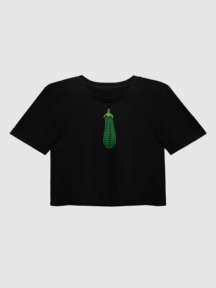 CozyAvocado Women's Premium Zucchini Crop Top #2 product image (1)