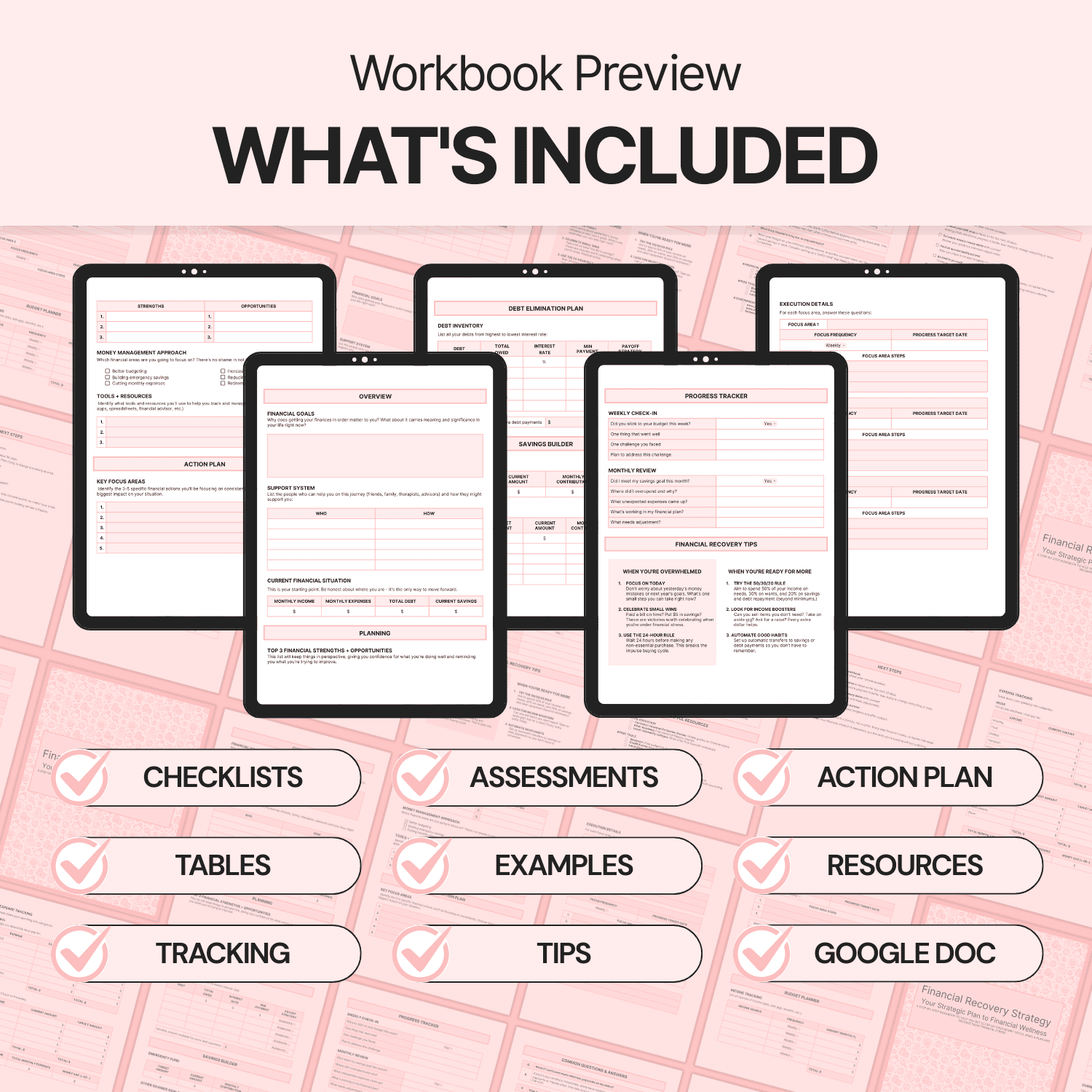 Financial Recovery Strategy - Google Docs product image (2)