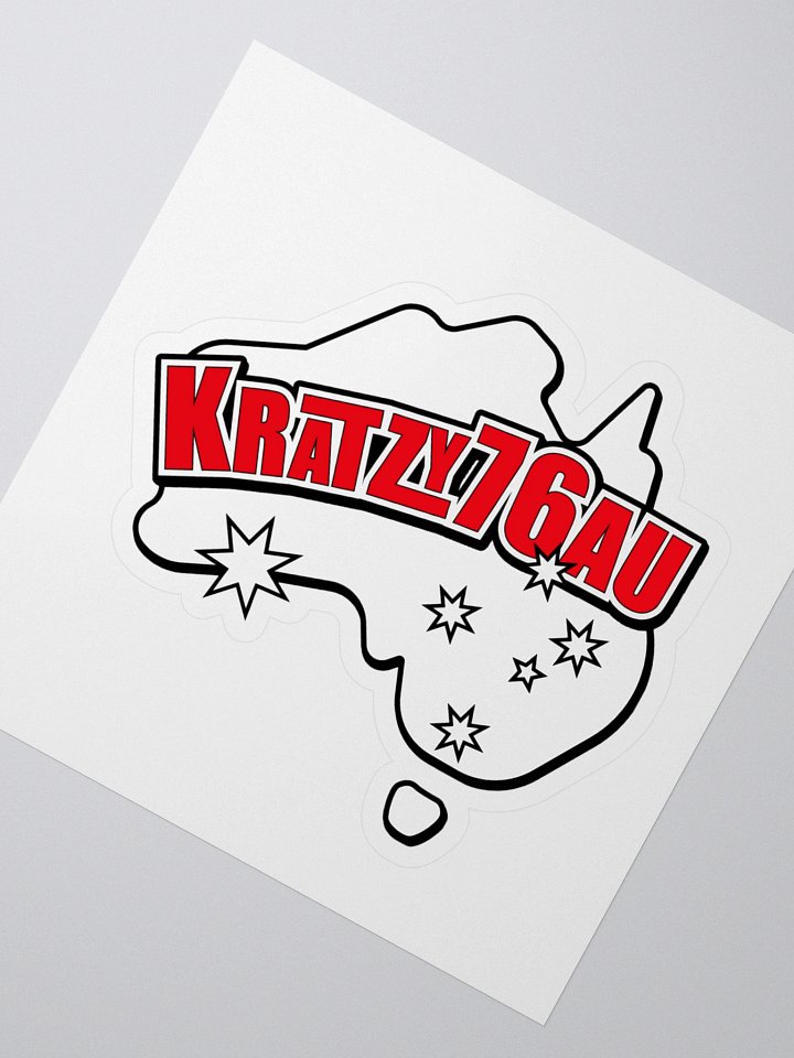 Australian Silhouette Kiss Cut Stickers product image (2)