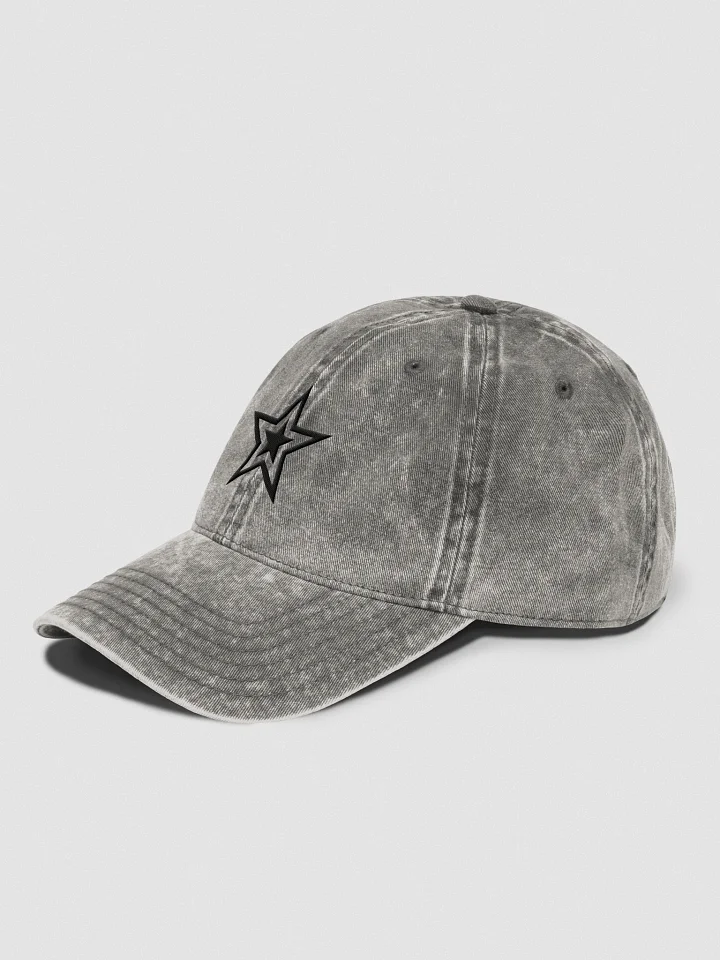 Classic Star Embroidered Cap Vintage Dad Hat product image (2)